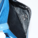 LOUIS VUITTON Epi June Feuille MM Shoulder Bag Blue M52155 LV Auth 82031-24