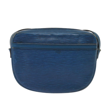 LOUIS VUITTON Epi June Feuille MM Shoulder Bag Blue M52155 LV Auth 82031 - 0