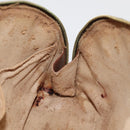 LOUIS VUITTON Monogram Trousse Demi Ronde Cosmetic Pouch M47520 LV Auth 82041-11