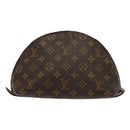 LOUIS VUITTON Monogram Trousse Demi Ronde Cosmetic Pouch M47520 LV Auth 82041-13