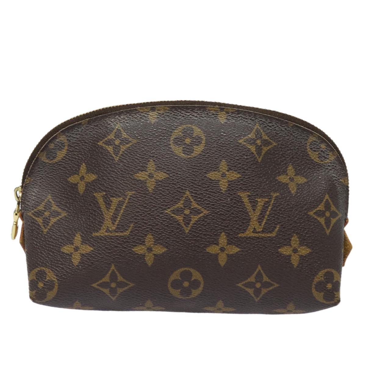 LOUIS VUITTON Monogram Pochette Cosmetic PM Cosmetic Pouch M47515 LV Auth 82042