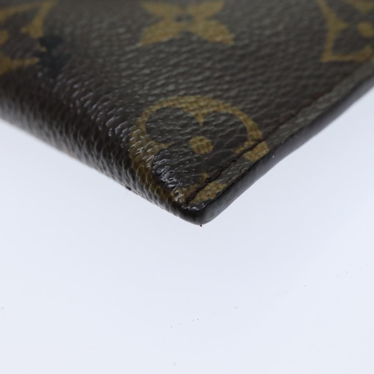 LOUIS VUITTON Monogram Etui Lunette MM Glasses Case M66544 LV Auth 82045