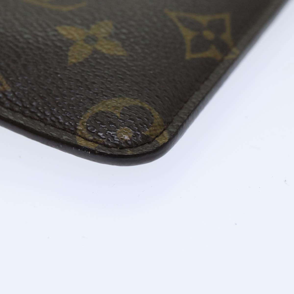 LOUIS VUITTON Monogram Etui Lunette MM Glasses Case M66544 LV Auth 82045