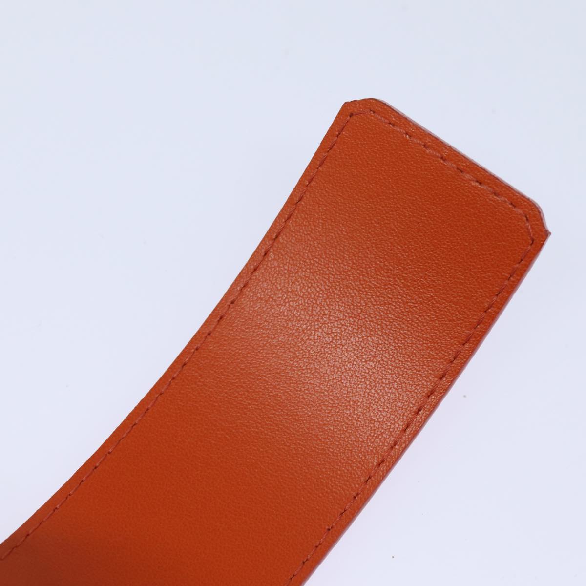 LOUIS VUITTON Epi Ceinture Belt 40.2"" Orange Mandarin M9738X LV Auth 82064