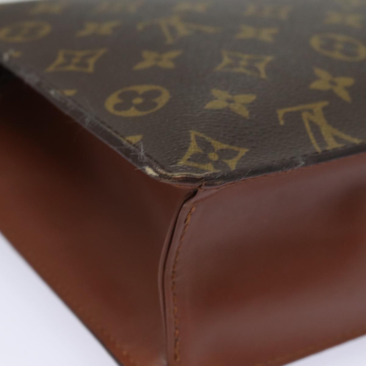 LOUIS VUITTON Monogram Monceau Hand Bag 2way M51185 LV Auth 82066