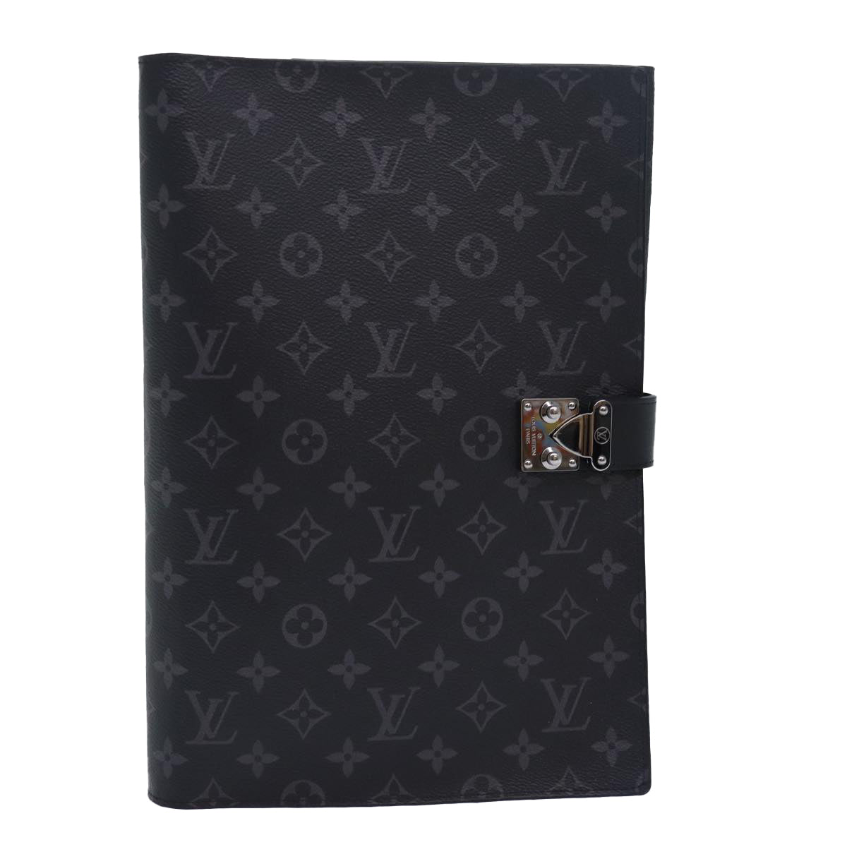 LOUIS VUITTON Monogram Eclipse Porte Documents Frank GM GI0273 LV Auth 82069