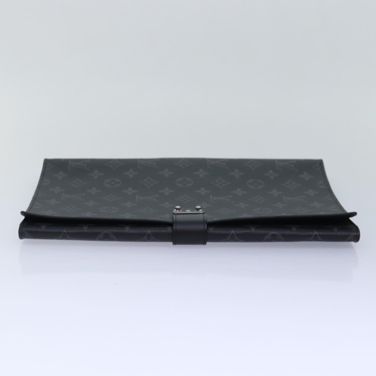 LOUIS VUITTON Monogram Eclipse Porte Documents Frank GM GI0273 LV Auth 82069