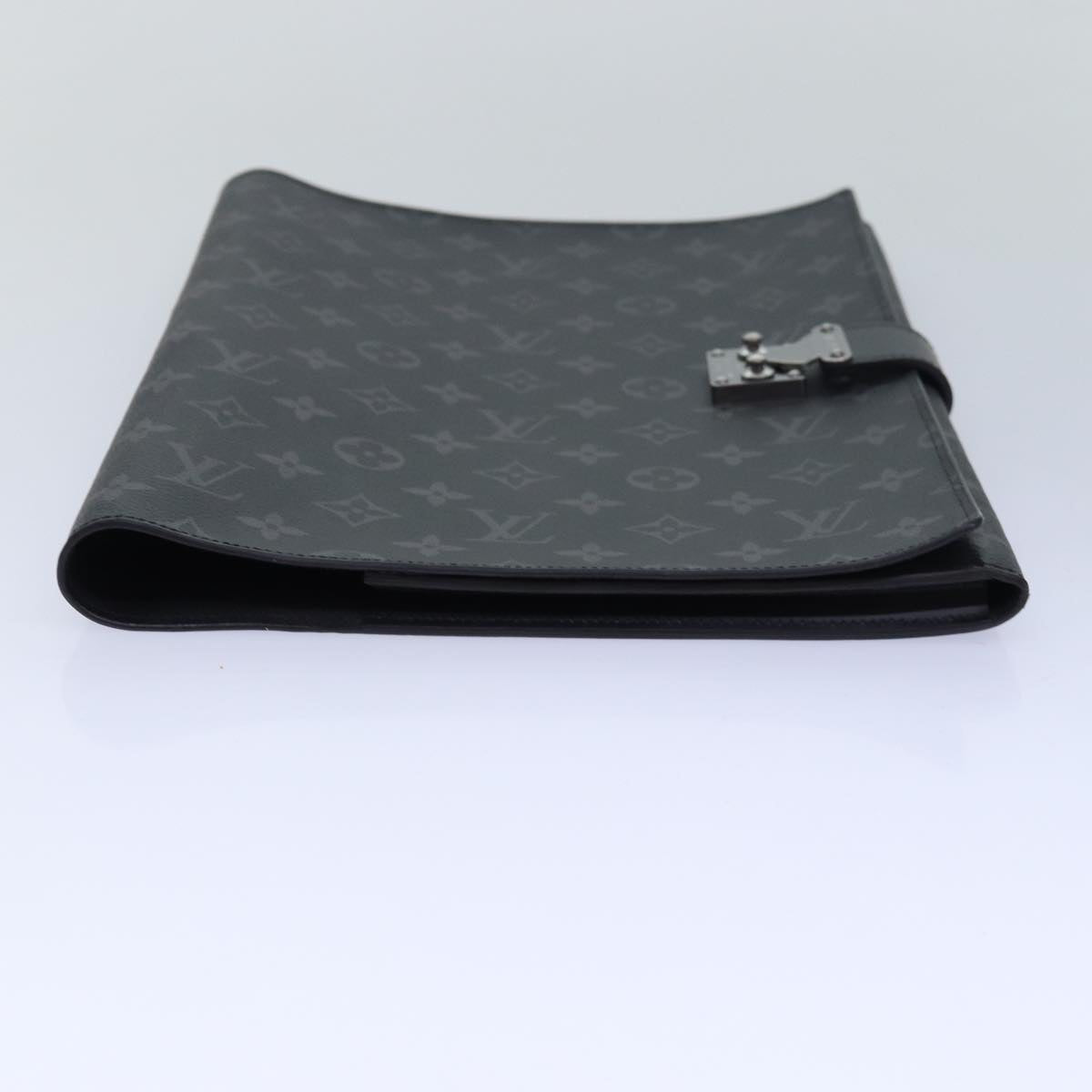 LOUIS VUITTON Monogram Eclipse Porte Documents Frank GM GI0273 LV Auth 82069