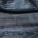 PRADA Hand Bag Canvas Gray Auth 82074-10