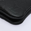 LOUIS VUITTON Monogram Empreinte Pochette Double Zip Bag M68568 LV Auth 82076SM-17