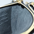 LOUIS VUITTON Monogram Empreinte Pochette Double Zip Bag M68568 LV Auth 82076SM-20