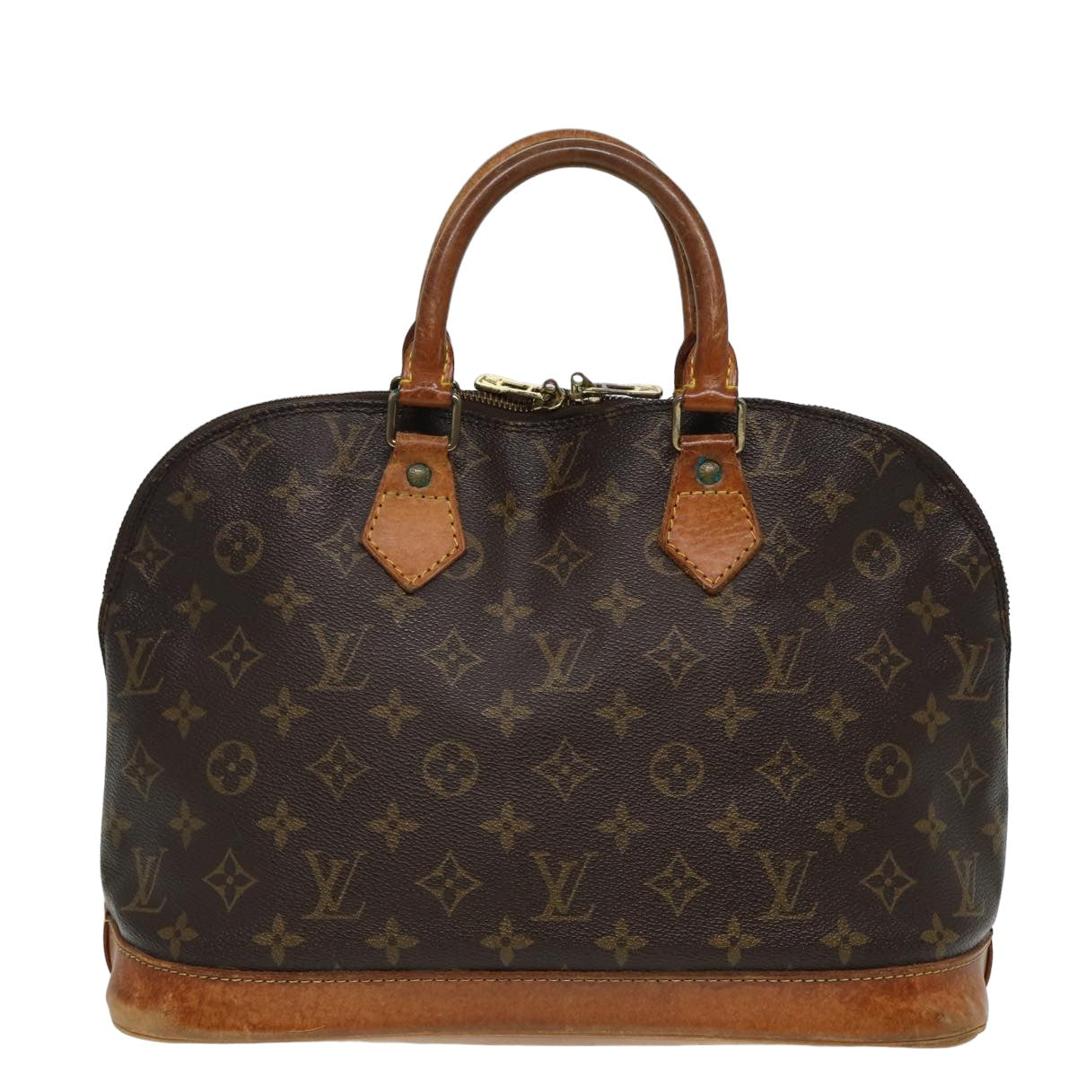 LOUIS VUITTON Monogram Alma Hand Bag M51130 LV Auth 82078