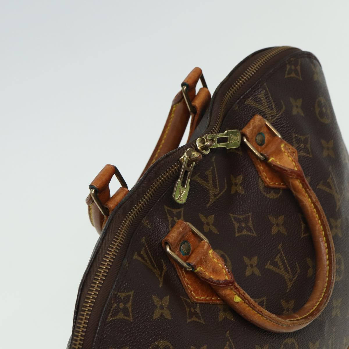 LOUIS VUITTON Monogram Alma Hand Bag M51130 LV Auth 82078