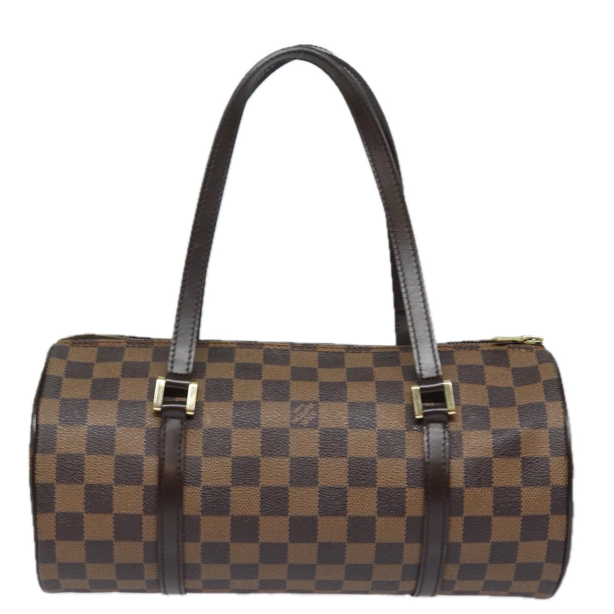 LOUIS VUITTON Damier Ebene Papillon 30 Hand Bag N51303 LV Auth 82093