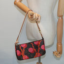 LOUIS VUITTON Monogram La Mage Pochette Accessoires Red M41604 LV Auth 82094-24