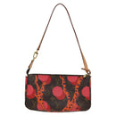 LOUIS VUITTON Monogram La Mage Pochette Accessoires Red M41604 LV Auth 82094-2