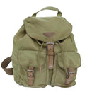 PRADA Backpack Nylon Khaki Auth 82104-1