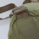 PRADA Backpack Nylon Khaki Auth 82104-16