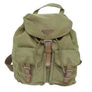 PRADA Backpack Nylon Khaki Auth 82104-13