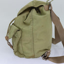 PRADA Backpack Nylon Khaki Auth 82104-4
