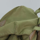 PRADA Backpack Nylon Khaki Auth 82104-6