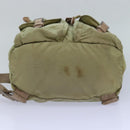 PRADA Backpack Nylon Khaki Auth 82104-5