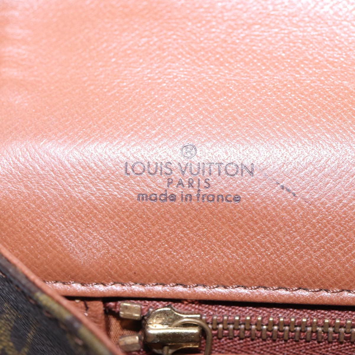 LOUIS VUITTON Monogram Pochette Dam PM Clutch Bag M51812 LV Auth 82128