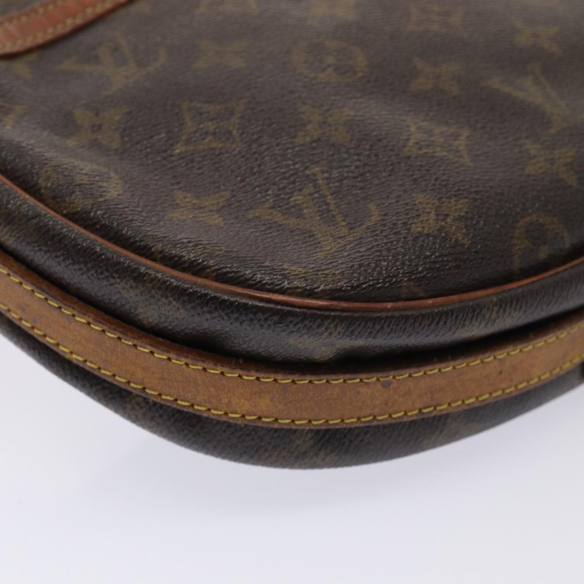 LOUIS VUITTON Monogram Jeune Fille GM Shoulder Bag M51225 LV Auth 82135