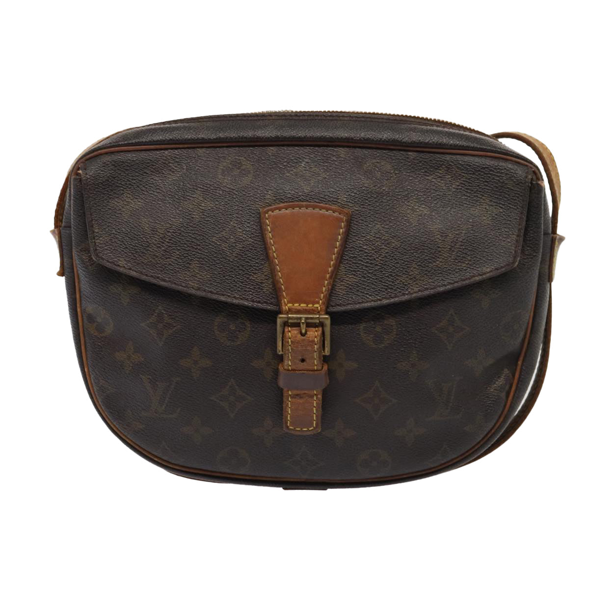 LOUIS VUITTON Monogram Jeune Fille GM Shoulder Bag M51225 LV Auth 82135