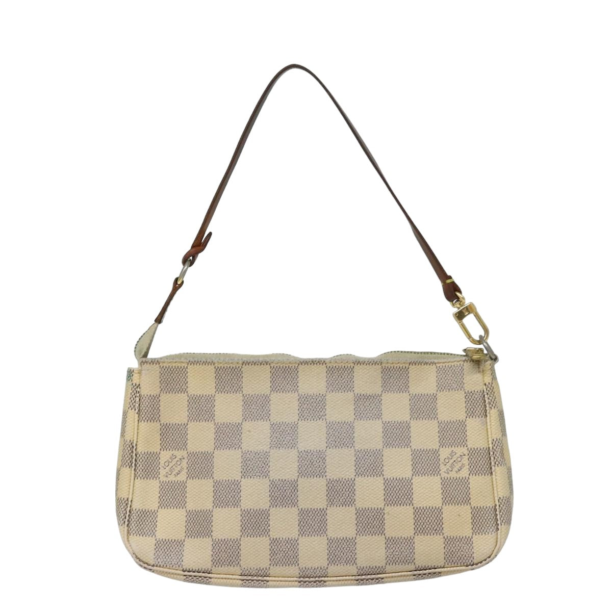 LOUIS VUITTON Damier Azur Pochette Accessoires Pouch N51986 LV Auth 82139 - 0