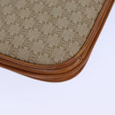 CELINE Macadam Canvas Shoulder Bag Beige Brown Auth 82147-17