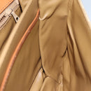 CELINE Macadam Canvas Shoulder Bag Beige Brown Auth 82147-21