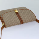 CELINE Macadam Canvas Shoulder Bag Beige Brown Auth 82147-6