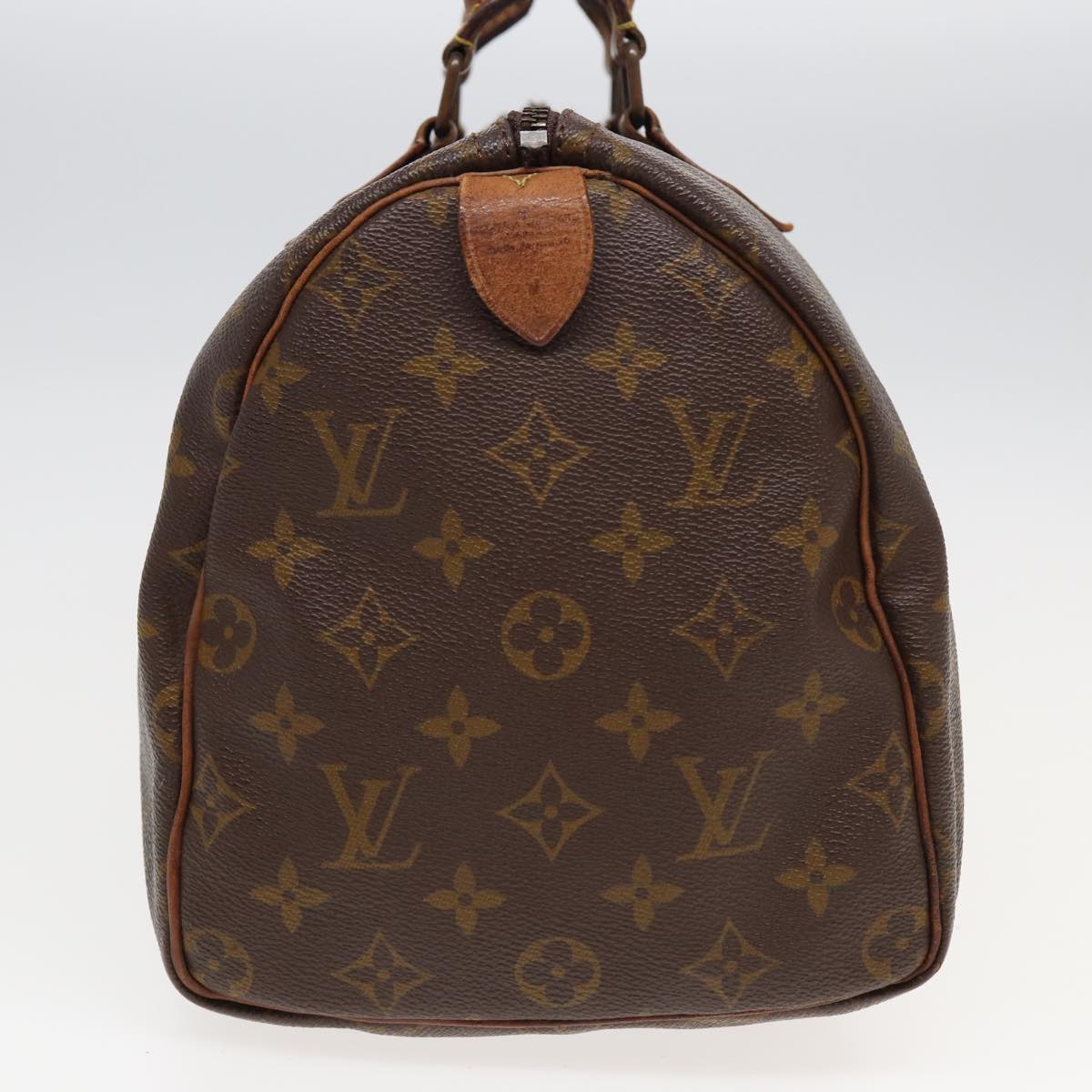 LOUIS VUITTON Monogram Speedy 30 Hand Bag M41526 LV Auth 82155