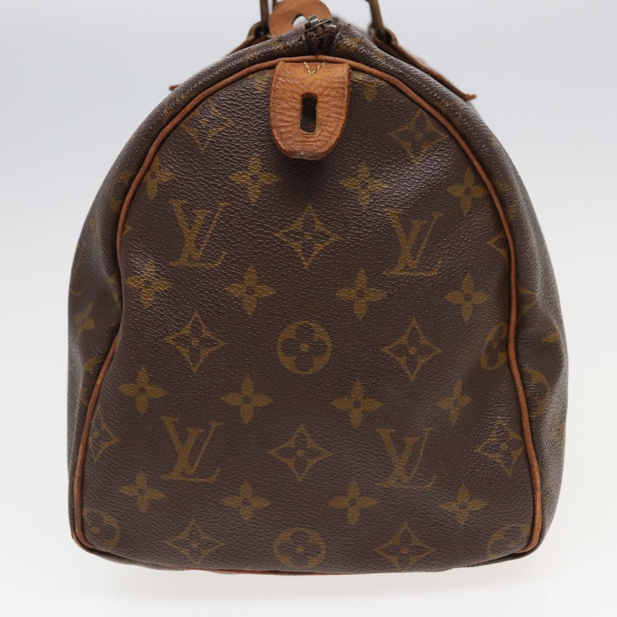 LOUIS VUITTON Monogram Speedy 30 Hand Bag M41526 LV Auth 82155