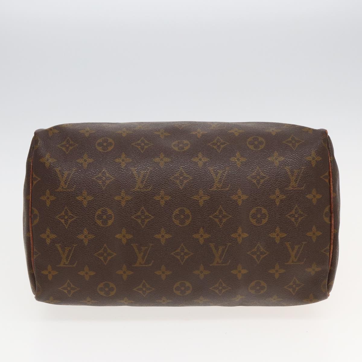 LOUIS VUITTON Monogram Speedy 30 Hand Bag M41526 LV Auth 82155