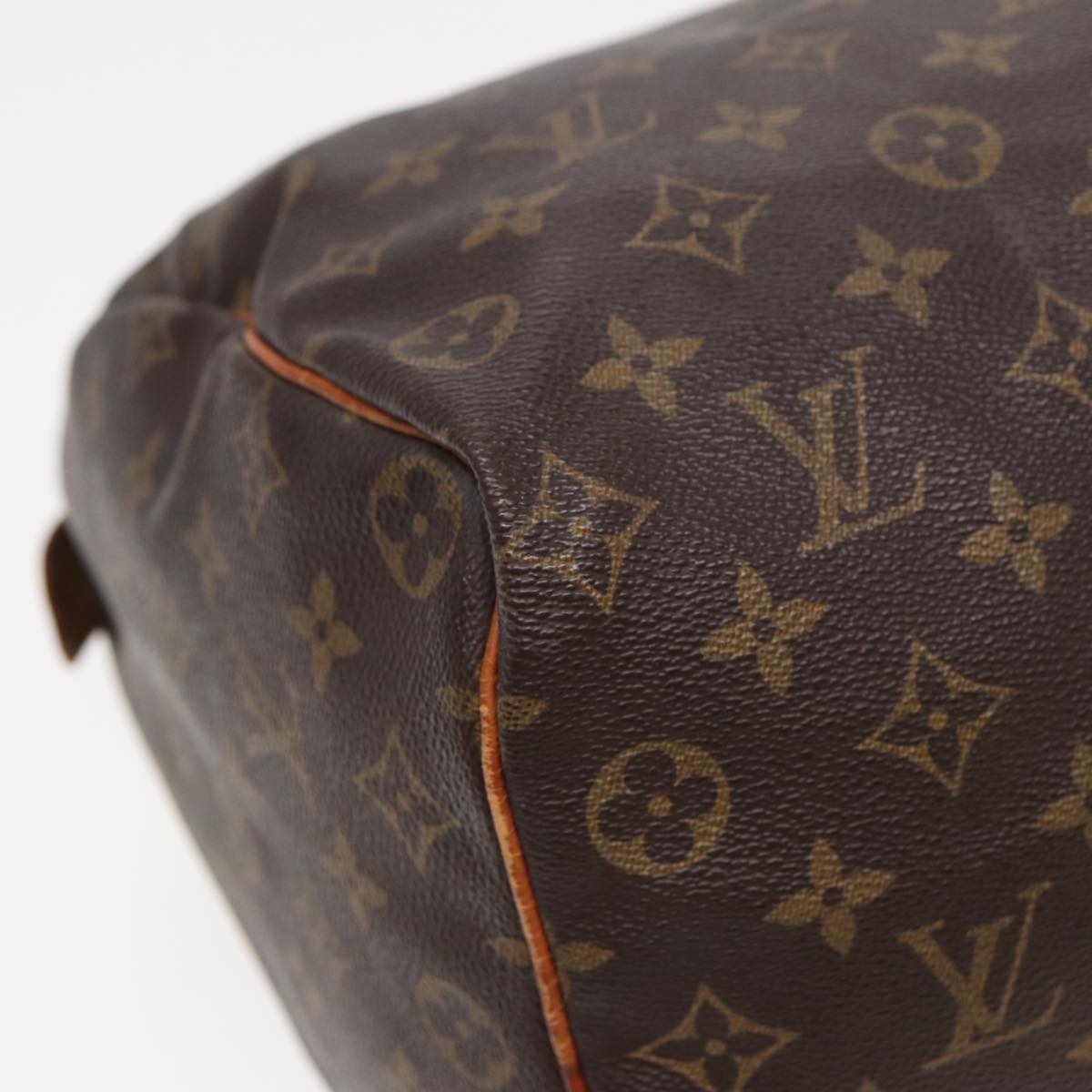 LOUIS VUITTON Monogram Speedy 35 Hand Bag M41524 LV Auth 82156