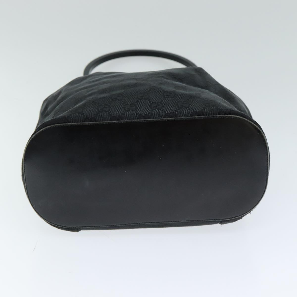 GUCCI GG Canvas Shoulder Bag Black 001 3738 Auth 82165