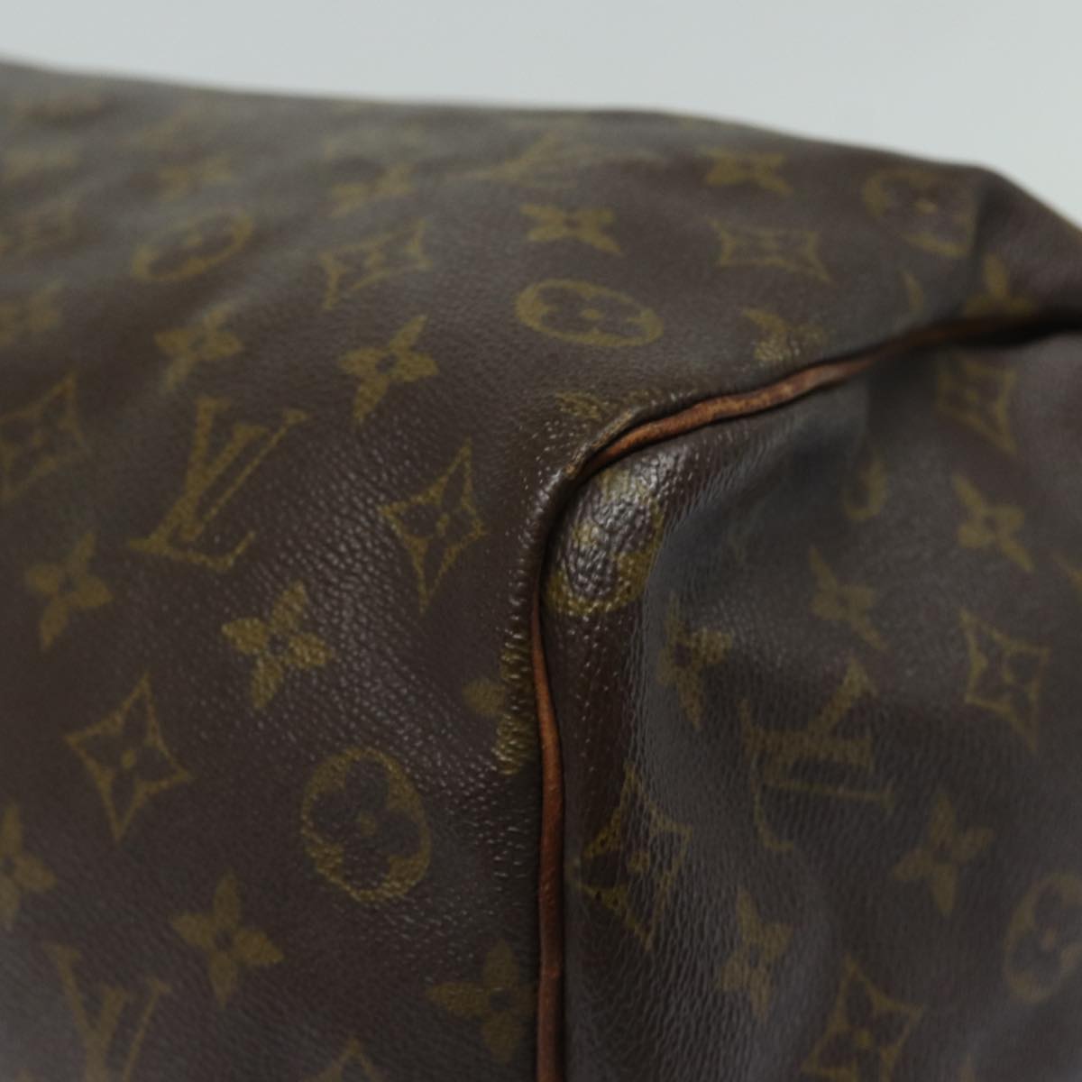 LOUIS VUITTON Monogram Speedy 35 Hand Bag M41524 LV Auth 82171