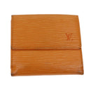 LOUIS VUITTON Epi Portefeuille Elise Wallet Orange Mandarin M6348H LV Auth 82175-1