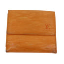 LOUIS VUITTON Epi Portefeuille Elise Wallet Orange Mandarin M6348H LV Auth 82175-13