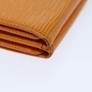 LOUIS VUITTON Epi Portefeuille Elise Wallet Orange Mandarin M6348H LV Auth 82175-14