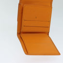 LOUIS VUITTON Epi Portefeuille Elise Wallet Orange Mandarin M6348H LV Auth 82176-8