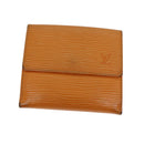 LOUIS VUITTON Epi Portefeuille Elise Wallet Orange Mandarin M6348H LV Auth 82176-13
