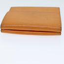 LOUIS VUITTON Epi Portefeuille Elise Wallet Orange Mandarin M6348H LV Auth 82176-4