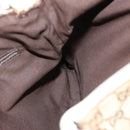 GUCCI GG Canvas Shoulder Bag Beige White 145857 Auth 82178-21