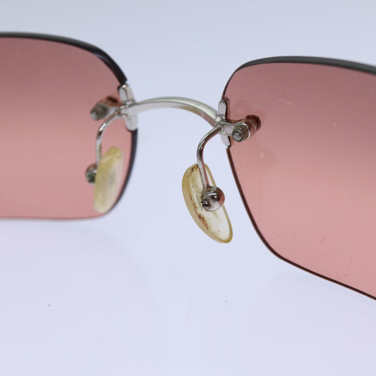 FENDI Sunglasses Pink Auth 82179