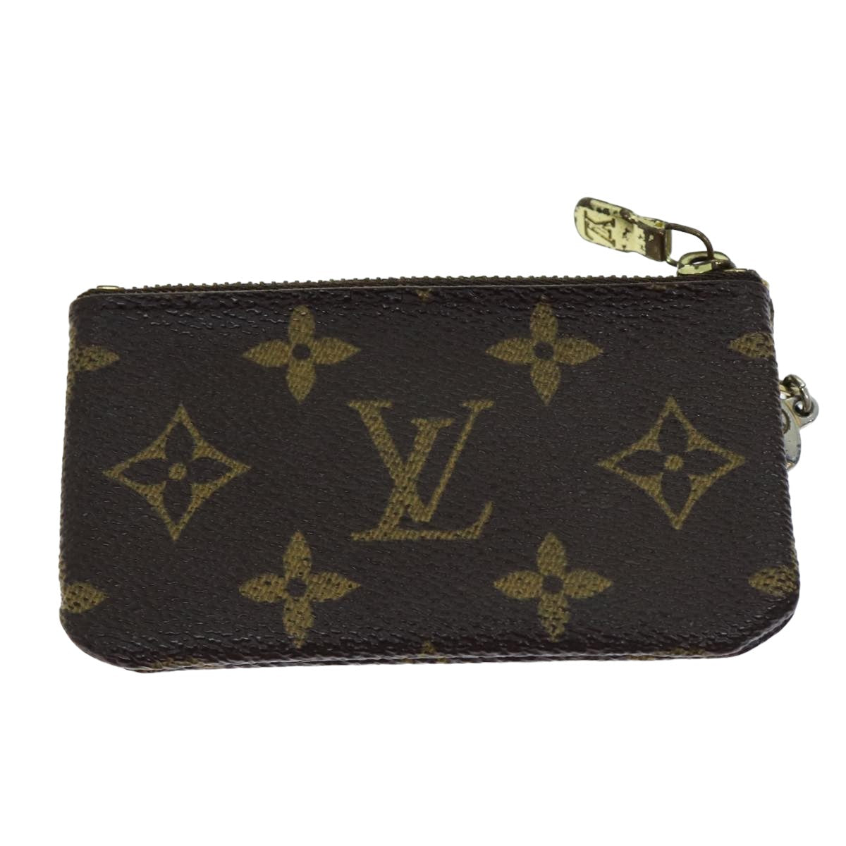 LOUIS VUITTON Monogram Pochette Cles Coin Purse M62650 LV Auth 82182 - 0