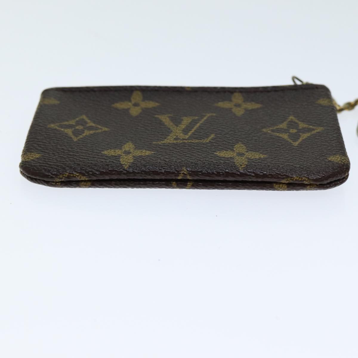 LOUIS VUITTON Monogram Pochette Cles Coin Purse M62650 LV Auth 82182