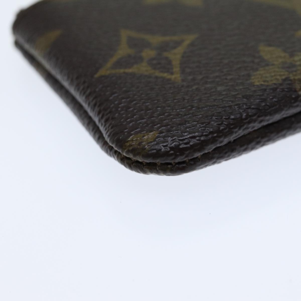 LOUIS VUITTON Monogram Pochette Cles Coin Purse M62650 LV Auth 82183